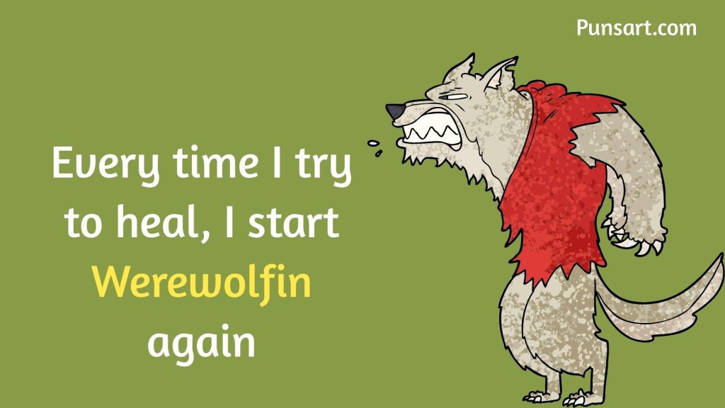 Every time I try to heal, I start Werewolfin again