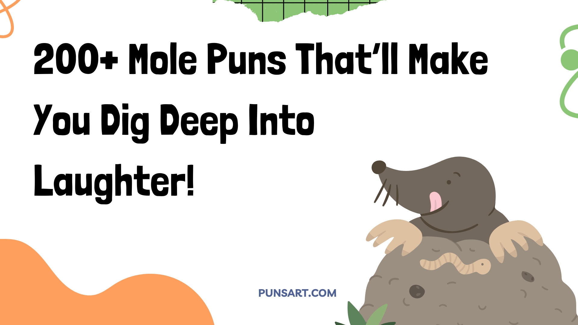 200+ Mole Puns That’ll Make You Dig Deep Into Laughter!