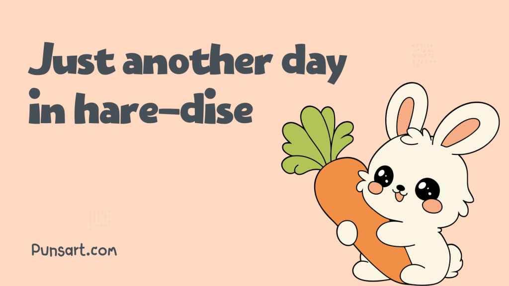 Just another day in hare-dise.