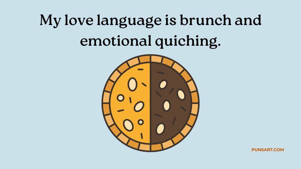 Why did the quiche refuse to fight? 
It didn’t want to egg-splode.
